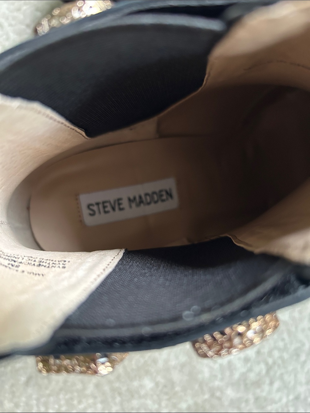 Steve Madden Amulet Black Boots - Picture 6 of 9